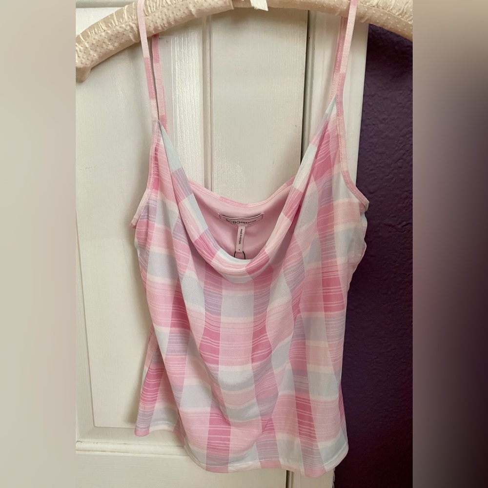 BCBGeneration Cowl Neck Camisole Top size S
